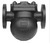 Ball float type steam trap