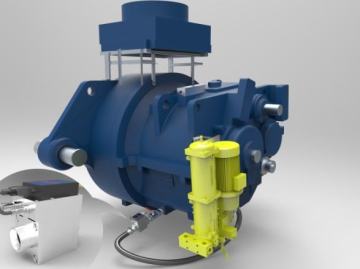 Spindle And Yaw Brake Hydraulic System