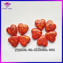 fine jewelry accessaries synthetic opal stones for jewelry mounting cabochon fire opal beads