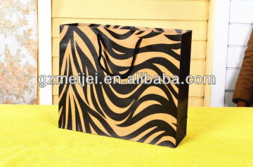 white kraft paper bags customized