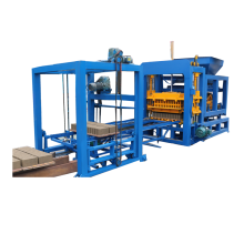 QT4-15 Hydraulic Full Automatic Brick Making Machine for Hollow and Curb Block