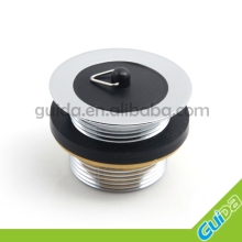 Brass Basin Waste with Black Rubber Plug Waste with stay                        
                                                Quality Assured
