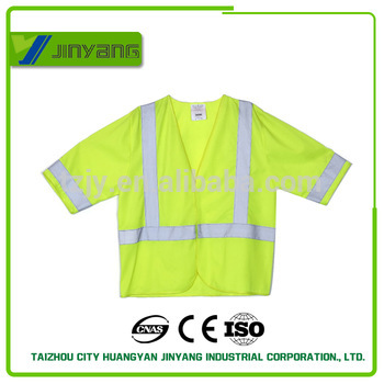 High Quality Green Safety T-shirt