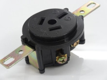 Hot Sale in Argentina Industrial Rewireable Single Power Socket