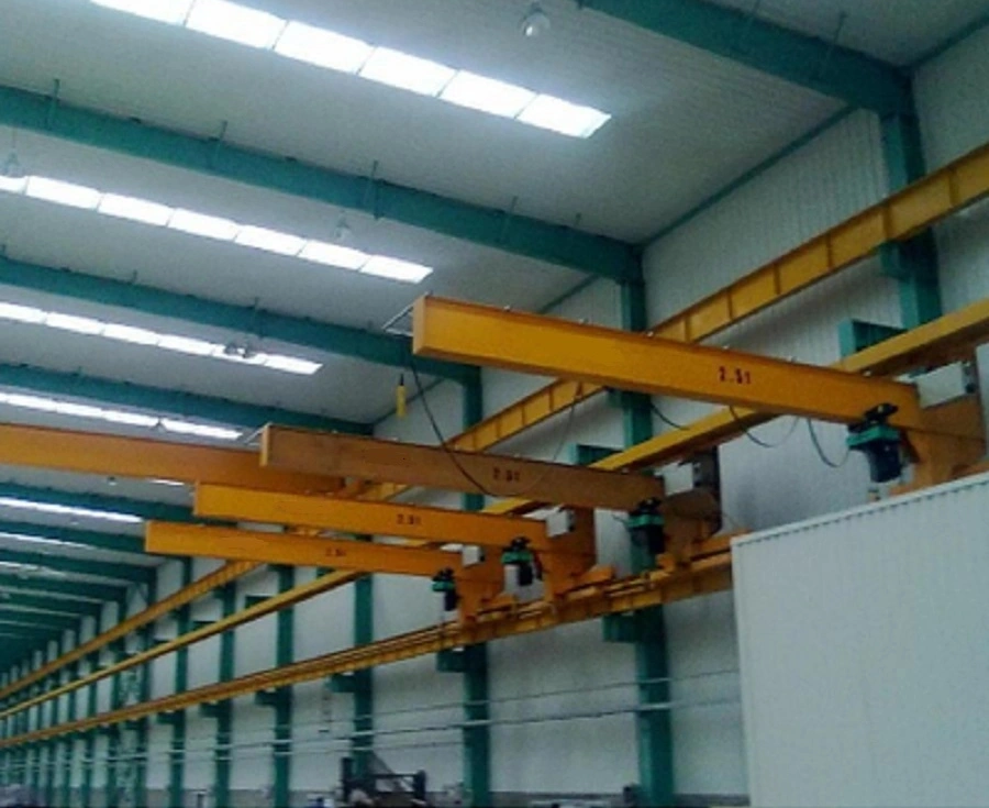 Bb Wall Mounted Travelling 3 Ton Telescope Jib Crane for Construction with Discount