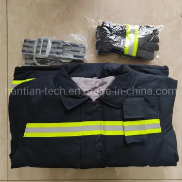 EN469 Approval Fire Fighting suit,fire protective suit