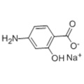 4-aminosalicilato de sódio CAS 133-10-8