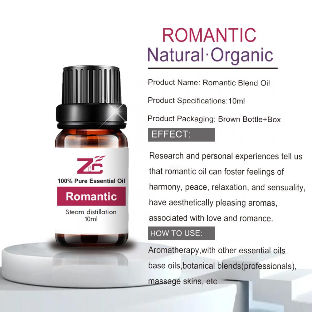 Mélange romantique et chaud huile essentielle pour le diffuseur