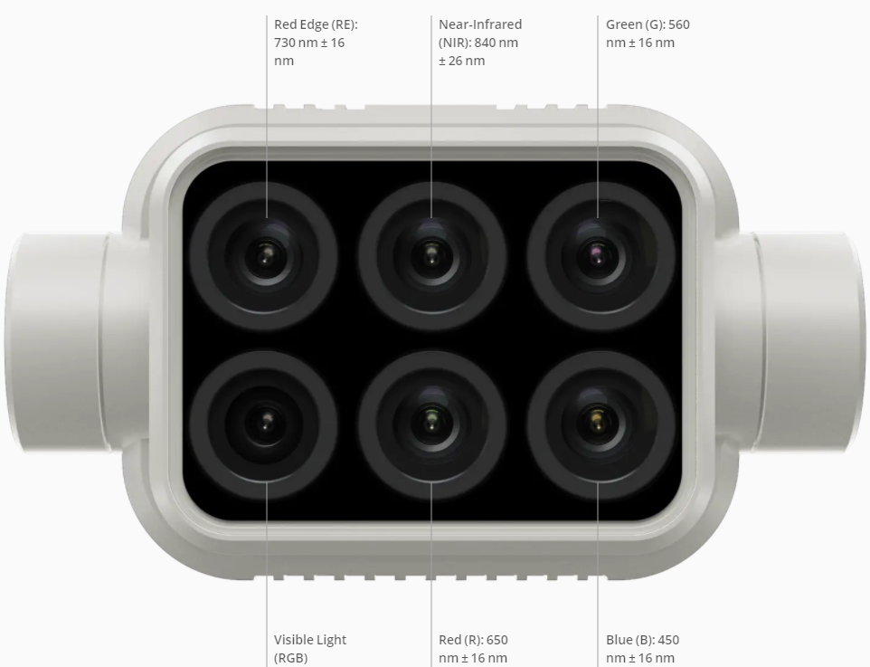 DJI P4 Multispectral for plant intelligence Targeted Action drone with camera Phantom 4 Multispectral for agriculture survey