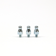 Carbon zinc steel CNC processed ball head screws