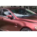 Satin Metallic Wine Red Car Wrap Vinyl