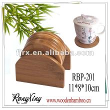 bamboo coaster set