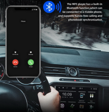 Car audio player with GPS positioning