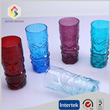 colored drinking glass cup wholesale