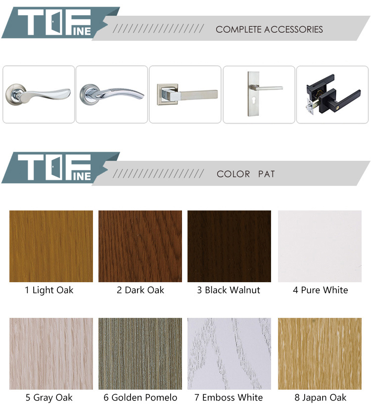 TOF Door Wholesale Luxury Interior Wood Door