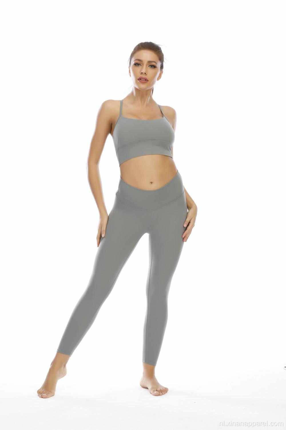 OEM Naadloze Leggings Pak Dames Yoga Sets