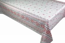 Pvc Printed fitted table covers Table Linen Lengths