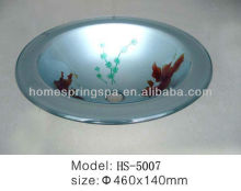 bathroom glass basin vessel sink art sanitary ware china