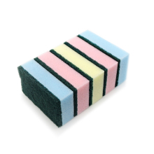 Multicolor Biodegradable Compressed Cellulose Sponge Dish Cleaning Cloth