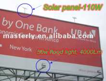 LED Solar billboard/ad light.waterproof .superbright