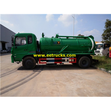 9000L 180HP Sewage Suction Tank Trucks