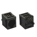 Conector RJ11 Entrada superior 6P6C con panel