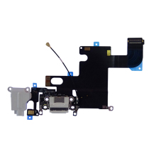 Headphone & Dock Connector Flex Cable White For iPhone 6G