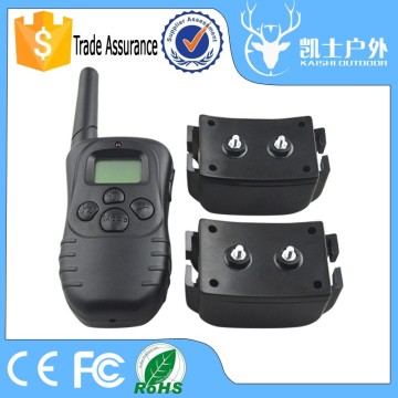 Static shock remote control waterproof remote dog trainer with lithium batteries