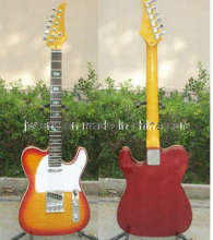 Single Binding Body Top Tele Quality Electric Guitar