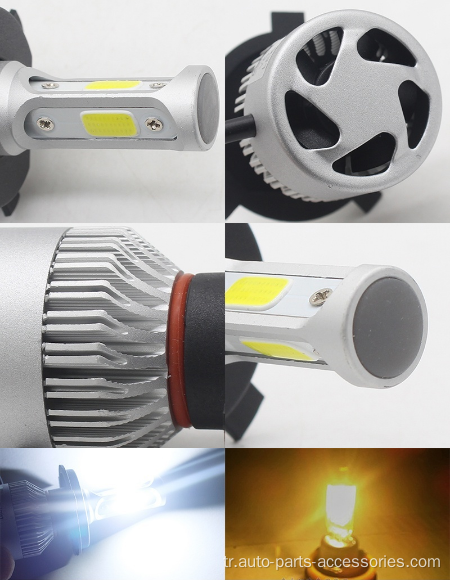 Otomatik Işın Işığı S2 Araba Far Ampulleri Lamba