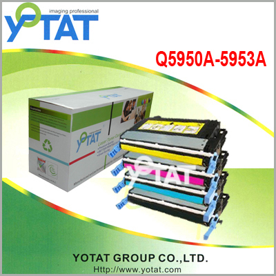 Compatible hp Q5950A Q5951A Q5952A Q5953A toner cartridge for HP Color LaserJet 4700 4700N 4700DN