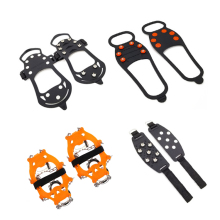 Non-Slip 24 Spikes Rubber Traction Ice Cleats for Ice and Snow Walking