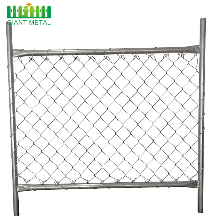 temporary chain link fence panel stand australian