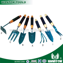 G525 7PCS wooden handle garden tool set for chilren and lady use
