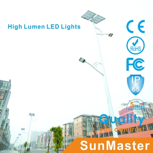 9m 126 watt solar high power led street light outdoor