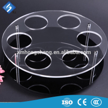 Clear hot selling acrylic wine rack for store