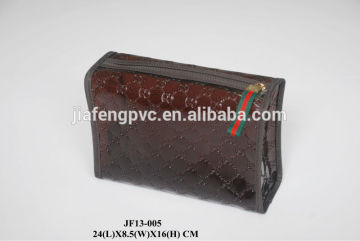 TPU Handle Bag with All Over Embossed Logo