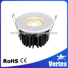 fireproof led light LED COB recessed dimmable fireproof led light 2015 new design product