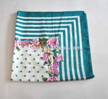 Polyester material scarf customized design Lady scarf