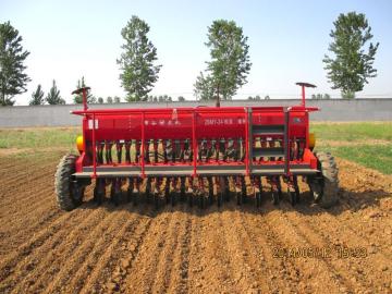 Tractor Trailing Grain Fertilzier Rape Seeder