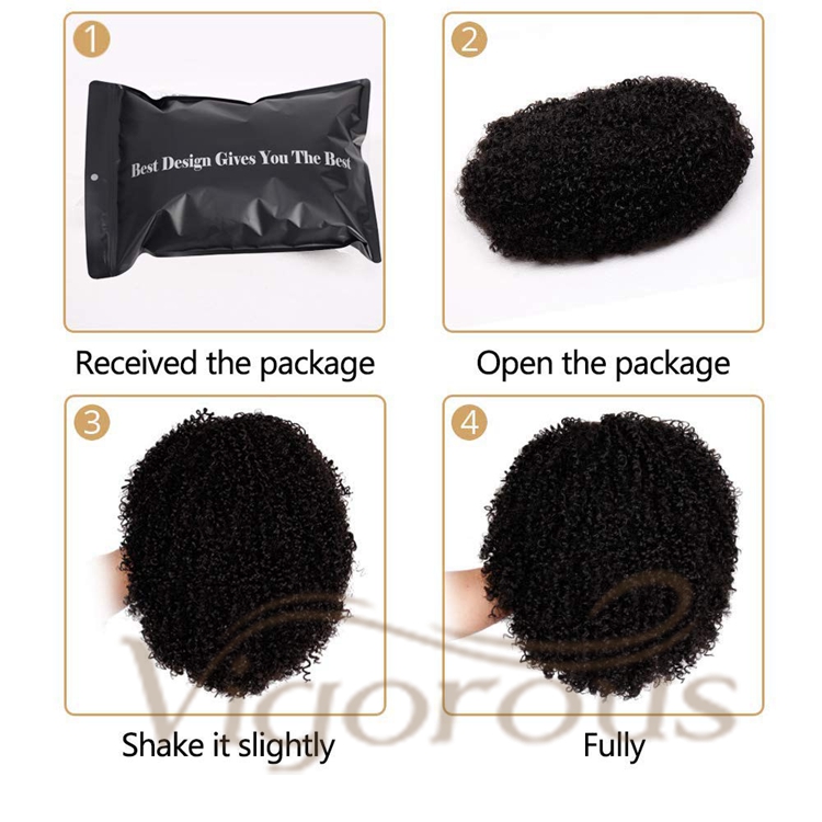 Vigorous Cheap Price Short Fluffy Kinky Curly Black With Bangs Machine Made Cosplay Party For Black Women Synthetic Hair Wigs