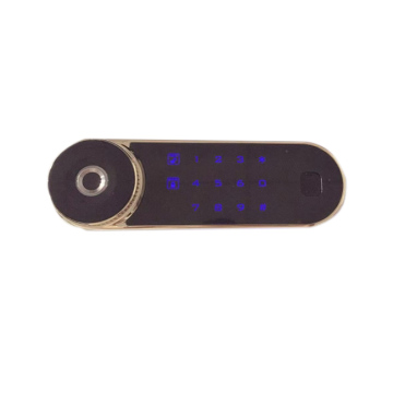 Safe digital fingerprint display panel