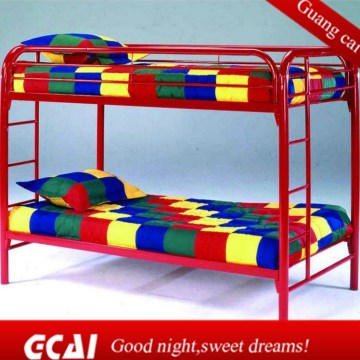 Metal frame comfortable children bunk beds