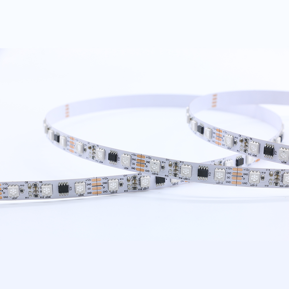 عالي الجودة DC12V 5050SMD 60LED WS2811 PIEXL LED Strip IP68