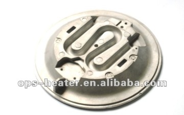 Underfloor heating part for home appliances