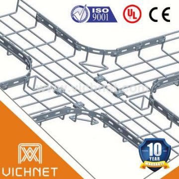 Professional galvanized wire mesh basket grid cable tray