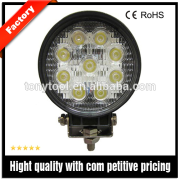 27W Heavy Duty LED Work Lamp, Car Work Light LED 12V