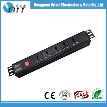 5 outlet Universal switch PDU