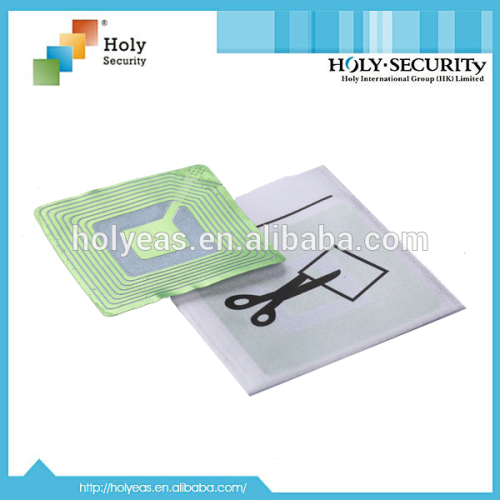 Holy Security new fashion anti theft RF security woven fabric label