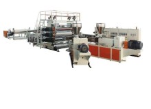 Plastic board extrusion line